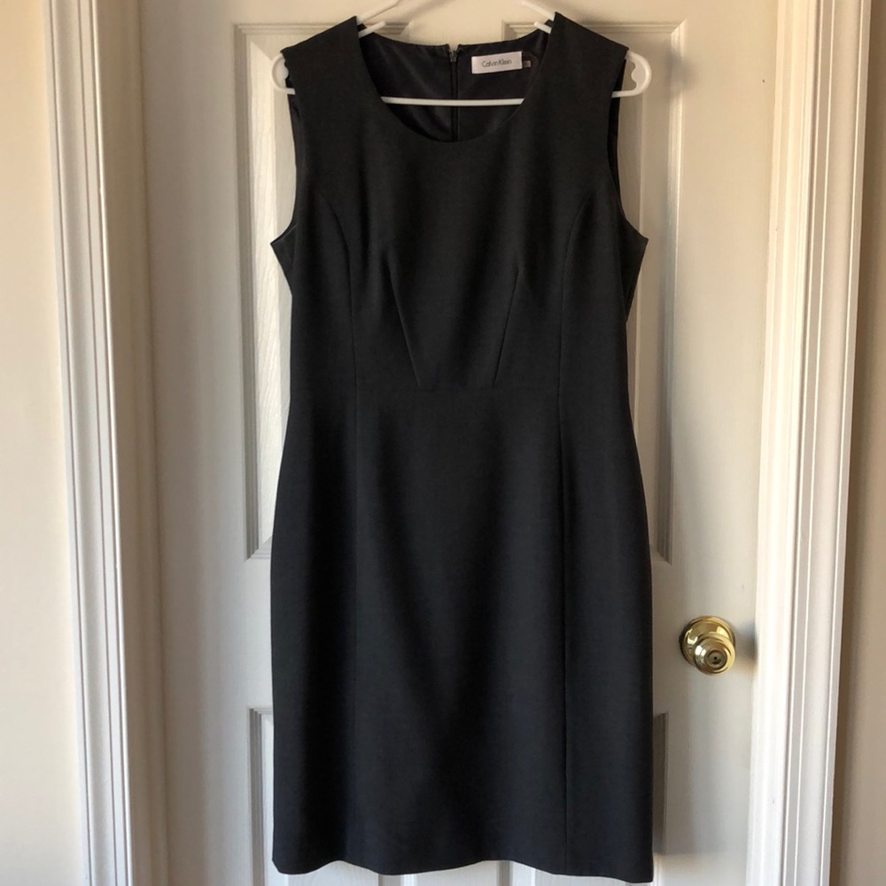 Dark grey Calvin Klein dress